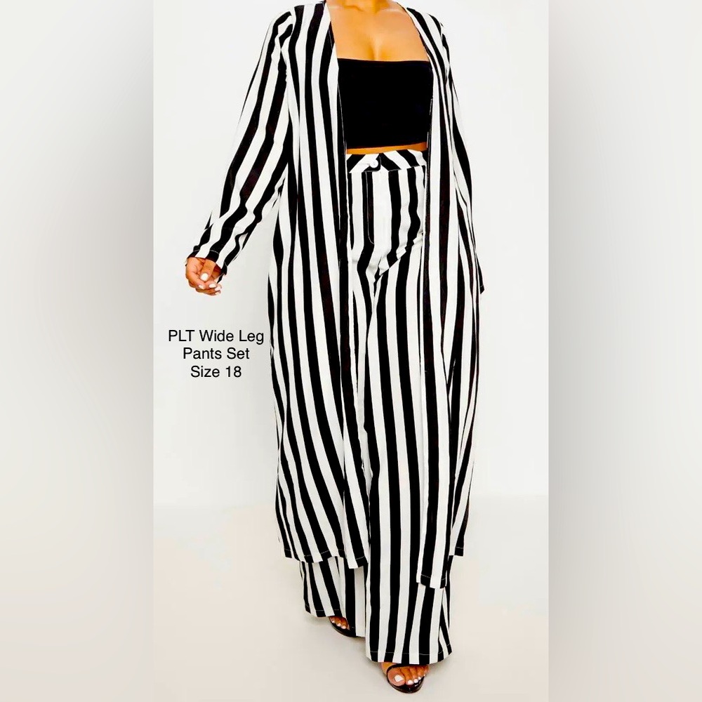 Pretty Little Things Wide Leg Pants Set